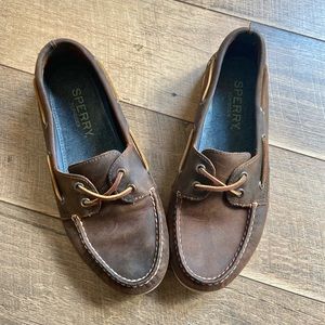 Men’s Sperry Topsider Brown Leather Shoe